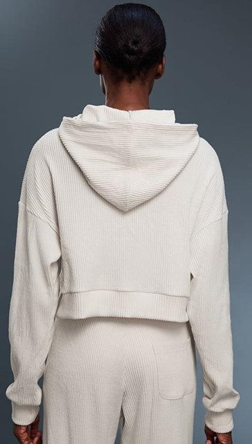 Zen Layer Cropped Hoodie
