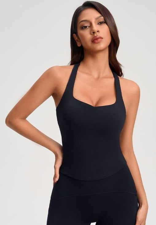 Midnight Contour Racerback Tank