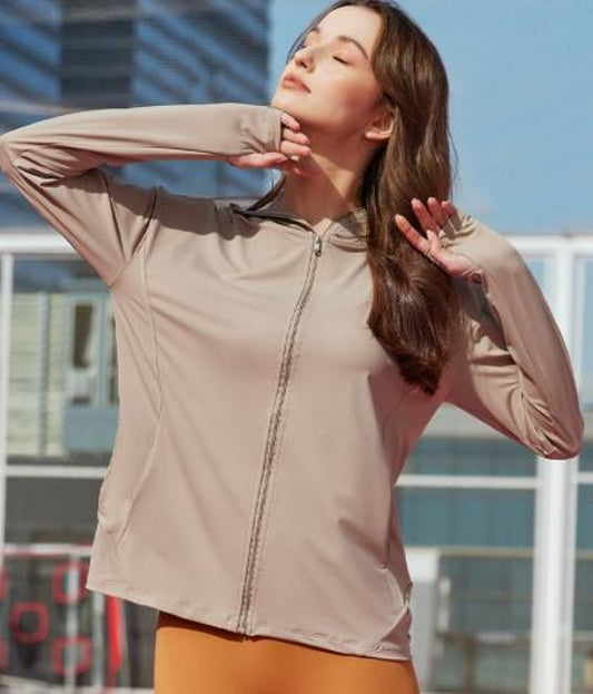 SPF 50 + Zipped Hoodie