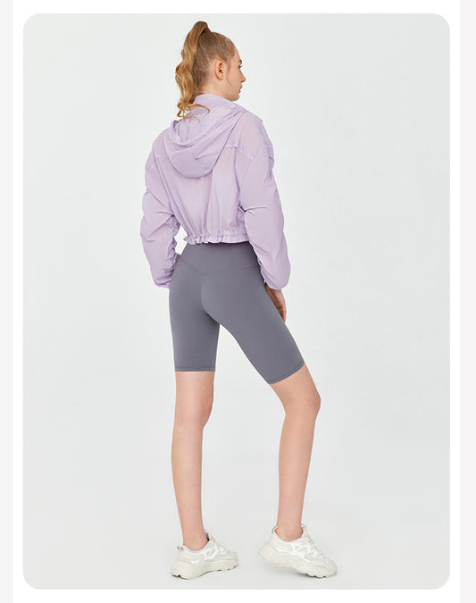 Cropped Comfy Zipped Hoodie