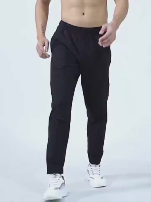Refined Zipper Pocket Joggers