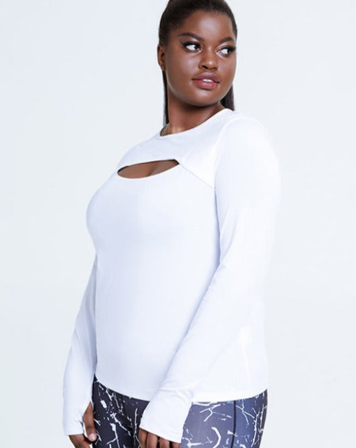 Shanti Scoop Neck Long Sleeve Shirt