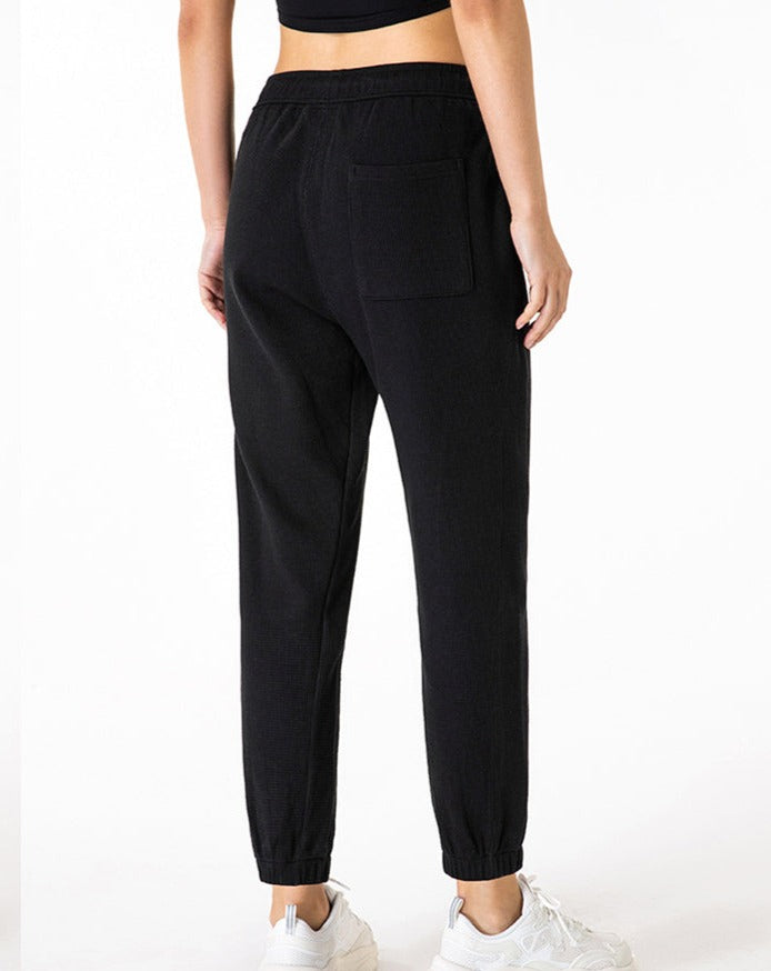 Waffle Knit Comfy Joggers